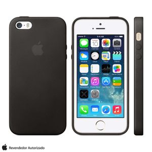 Capa para iPhone 5s e SE 2016 Preto - Apple - MF045BZ/A