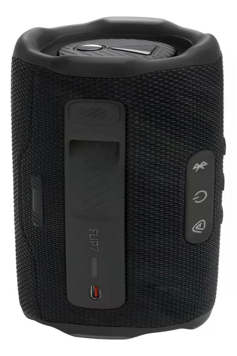 Caixa De Som Flip7 Bluetooth Prova D'água Preta Jbl Bivolt Preto