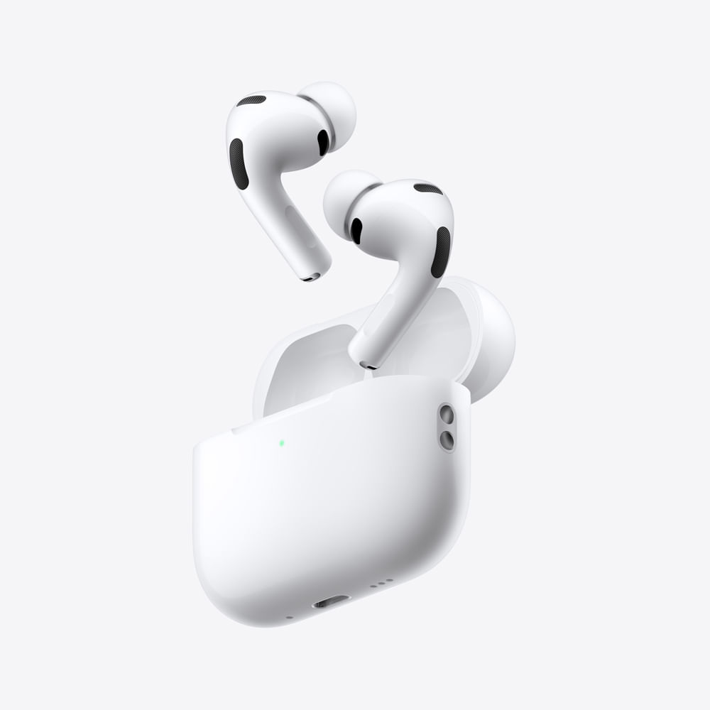 イヤホン AirPods pro3 Apple AirPods Pro 3 com Cancelamento Ativo de Ruído e Estojo de