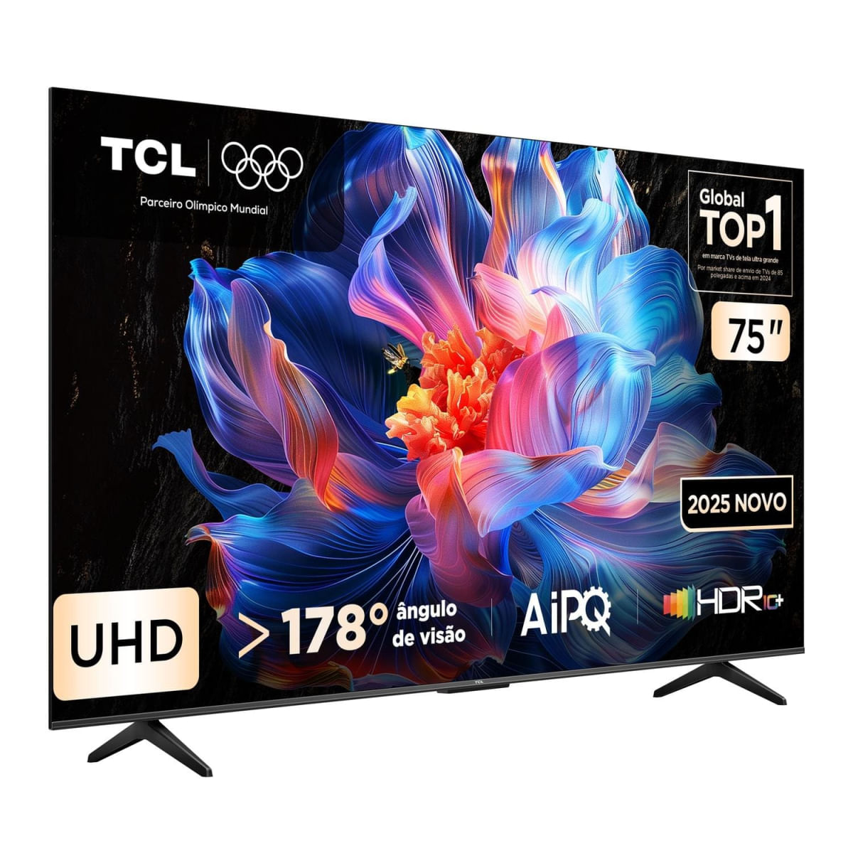 TCL 75V6C 75インチ 4K液晶テレビ ネット限定】TCL 75V型 テレビ 4K 液晶 75V6C Wチューナー内蔵 HDR10