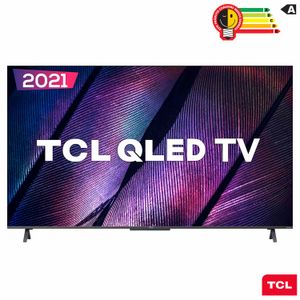 Smart TV 4K QLED TCL 65" com Dolby Vision, HDR10+, Wi-Fi - 65C725