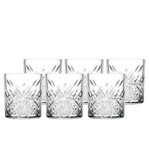 Jogo de Copos para Whisky Timeless em Vidro 345ml e 04 Peças - Pasabahce