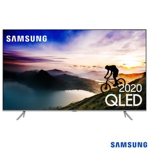 Samsung Smart TV QLED 4K Q70T 85", Pontos Quânticos, HDR, Borda Infinita, Alexa built in, Modo Ambiente 3.0