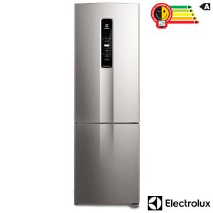Refrigerador Bottom Freezer Electrolux de 02 Portas Frost Free com 400 Litros Tecnologia Inverter Inox - IB45S