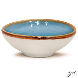 Mini Bowl Corona Artisan em Porcelana 83ml Azul - Yoi