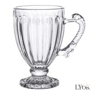 Xícara Renaissance para Chá em Cristal 200 ml com 01 Peça - Lyor