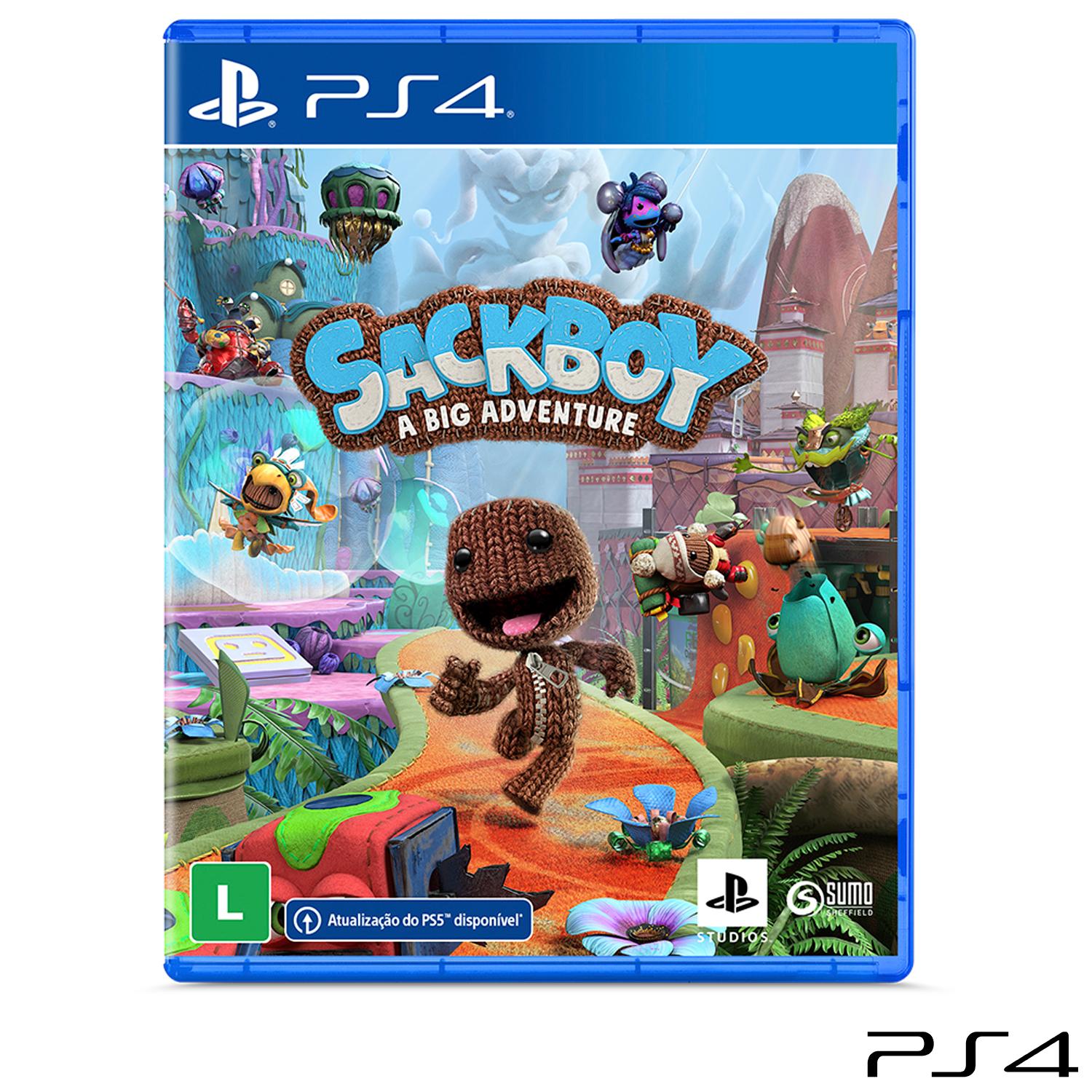 Imagem do produto Sackboy: Uma Grande Aventura PS4 - Físico em Fast Shop