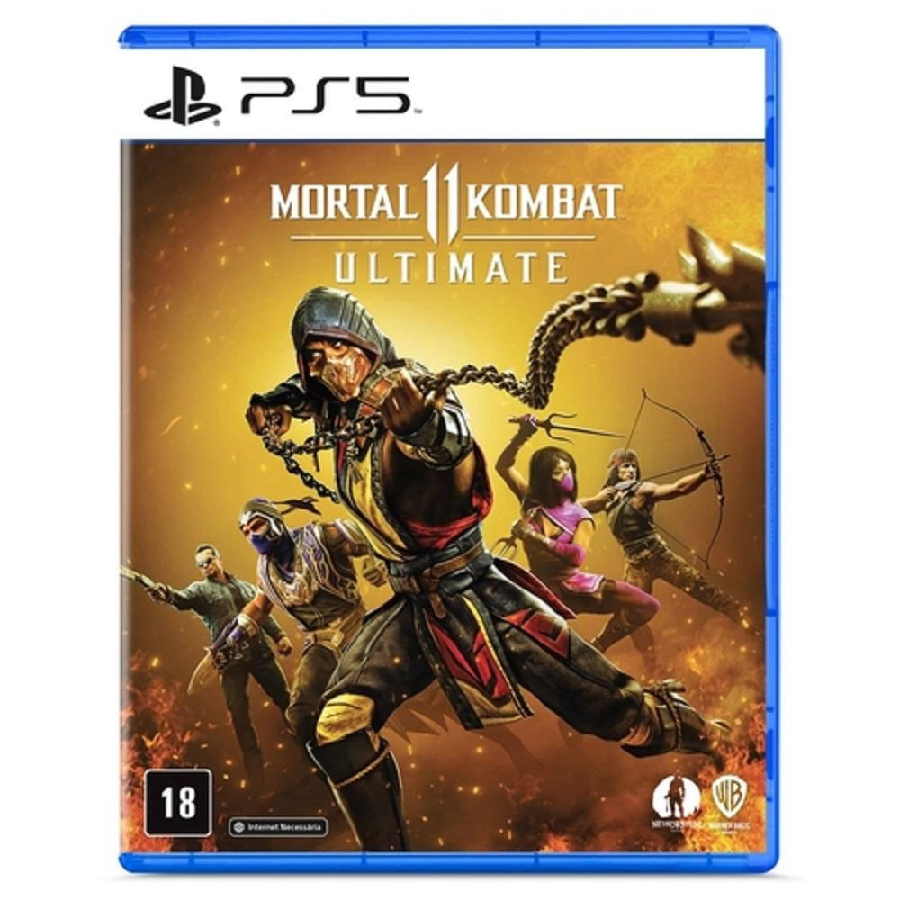 Imagem do produto Mortal Kombat 11 Ultimate PS5 - Físico em Fast Shop