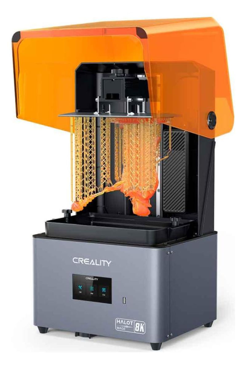 Creality Halot Mage Impressora 3d Resina 8k Bivolt 110v/220v