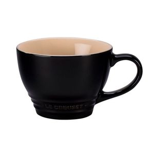 Caneca Grande 400 ml Preto Black Onix Le Creuset