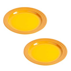Prato Raso 2 Peças 22 cm Amarelo Nectar Le Creuset