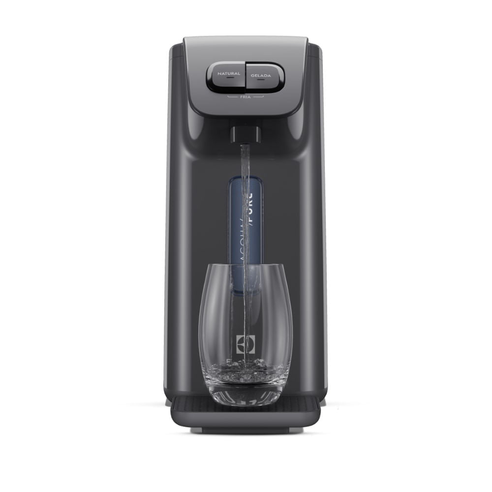 Purificador Electrolux Água Gelada 3 Níveis Cinza Efficient Eletrônico (PE15X) - Bivolt Bivolt