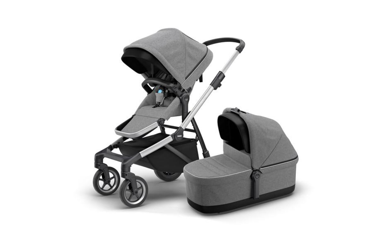 Carrinho de Bebe Thule Sleek Cinza Carrinho de Bebe Thule Sleek Cinza