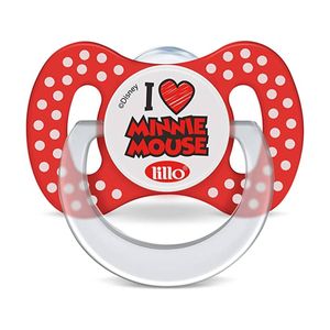 Chupeta Funny Disney Bico Silicone Minnie 6m+ VM - Lillo