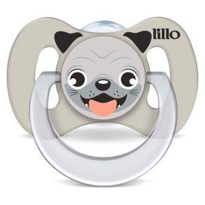 Chupeta Bico de Silicone Funny Animais 0m+  Neutra - Lillo