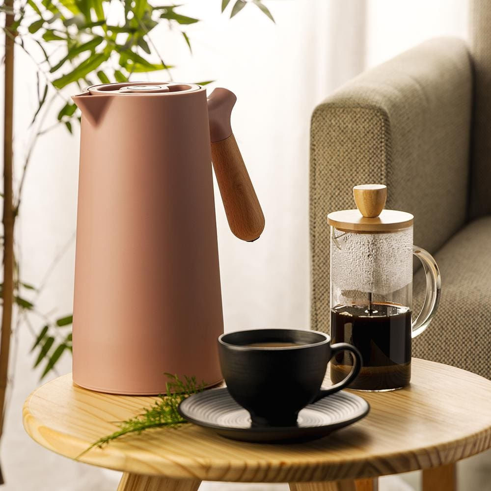 Cafeteira Prensa Francesa Wolff 400ml Vidro Borossilicato e Tampa