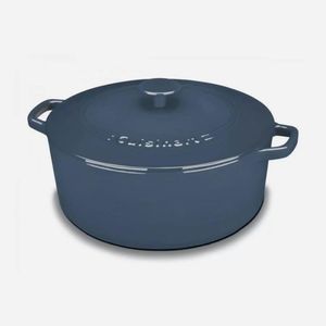 CAÇAROLA CUISINART CHEF'S CLASSIC EM FERRO FUNDIDO ESMALTADO AZUL CI670-30BG