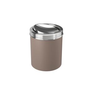 Lixeira com Tampa Basculante Inox  19,5 x 20 x 22,4 cm 5,4 L