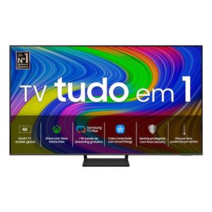 Samsung Smart TV 55" QLED 4K Q65D 2024, Modo Game, Tela sem limites, Design slim, Visual livre de cabos, Alexa built in