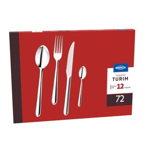 Faqueiro 72 peças - Turim
