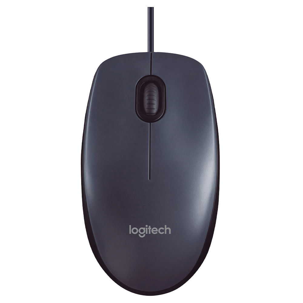 Imagem do produto Mouse com Fio Logitech M90 Cinza em Fast Shop