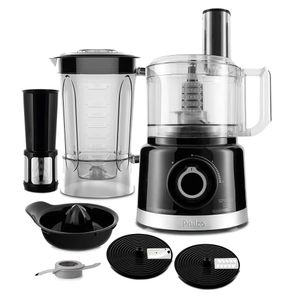 Multiprocessador Philco Turbo 5 em 1 Preto PMP1500P - 127 Volts