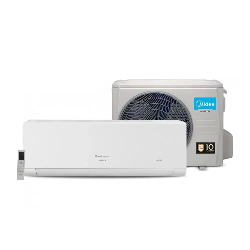 Ar Condicionado Split Inverter Springer Midea 9000 BTU/h Frio Xtreme Save Connect 42AGVCC09M5 - 220 Volts 220