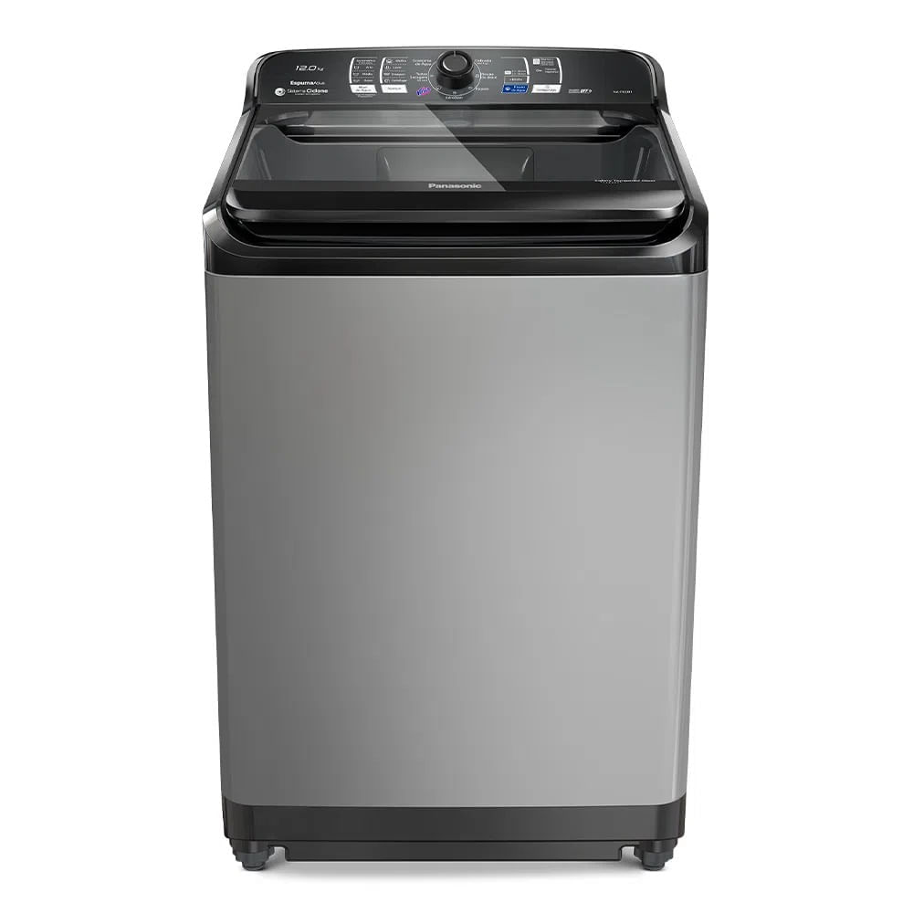 Lavadora de Roupas Panasonic 12Kg Função Vanish Titânio F120 - 220 Volts 220 é boa?