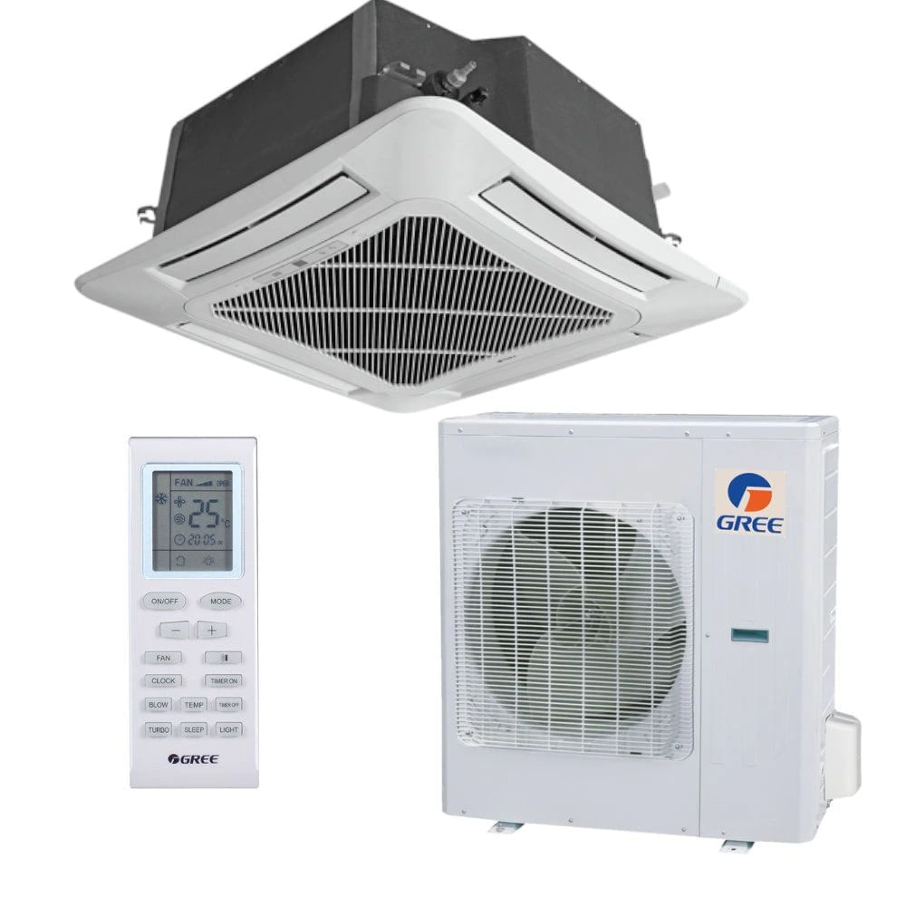 Ar Condicionado Split Cassete 36000 Btu Quente/frio - Inverter - Gree - 220v - Gkh36d3fi