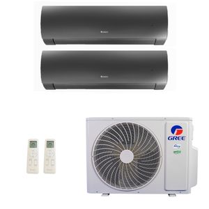 Ar-Condicionado Multi Split Inverter Gree 30.000 (1x Evap HW 18.000 + 1x Evap HW 24.000) Quente/Frio 220V
