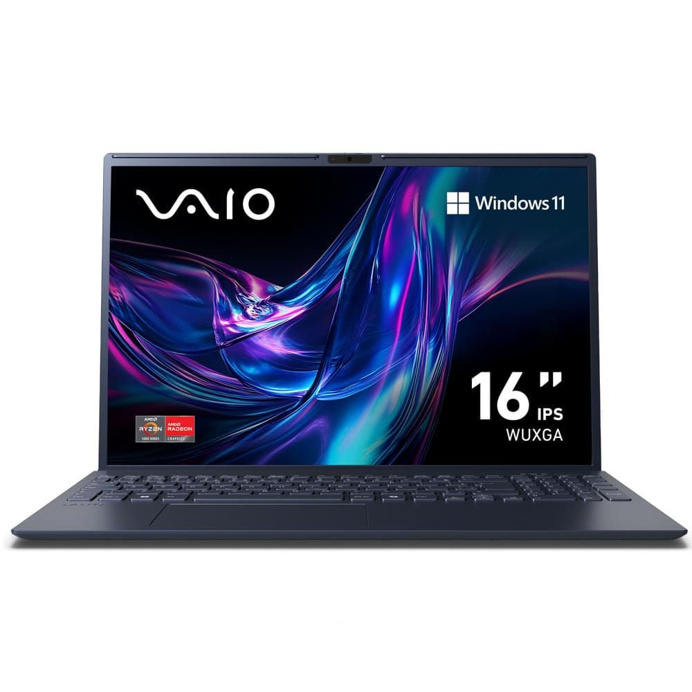 Notebook VAIO AMD Ryzen 5 5625U 16GB RAM 512GB SSD Tela 16