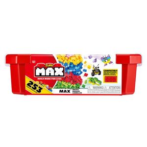Conjunto de Blocos de Construção Max, Candide, 253 peças