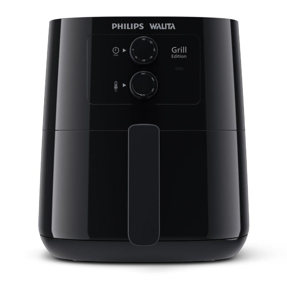 Fritadeira Airfryer Philips Walita Série 3000 Grill Edition 4,1L Preta 1400W Menor preço em Fritadeira Airfryer Philips Walita Série 3000 Grill Edition 4,1L Preta 1400W