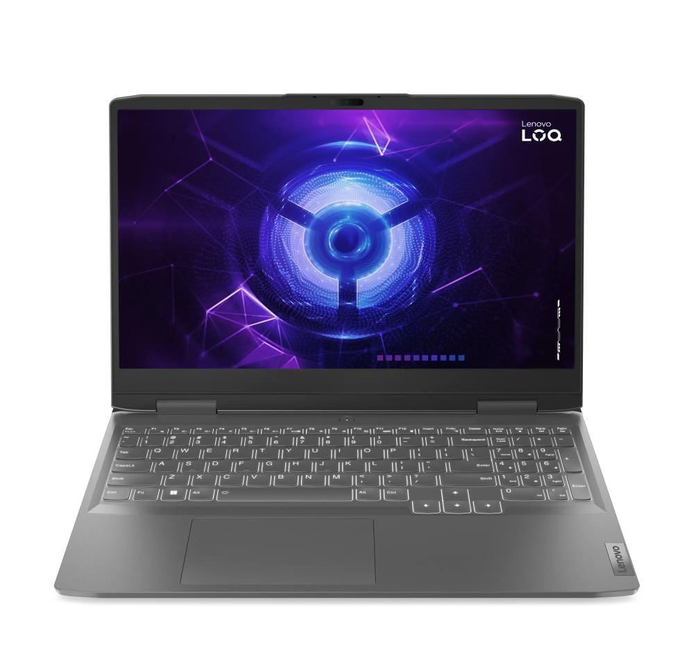 Notebook Gamer Lenovo LOQ Intel Core i5-12450H 16GB 512GB SSD RTX 3050 15.6&quot; FHD W11 83EU0003BR