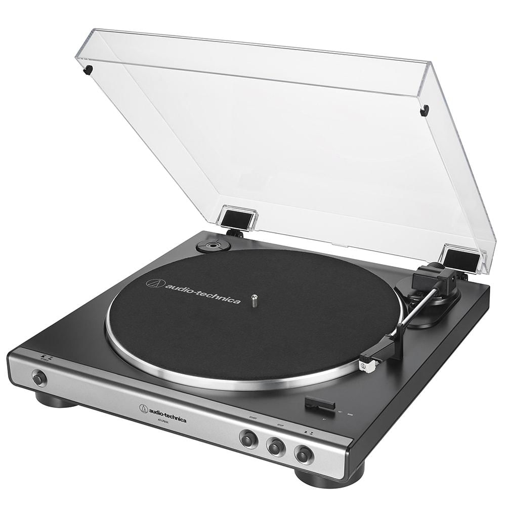 Toca discos Audio Technica AT-LP60X Gunmetal & Black – HT Click