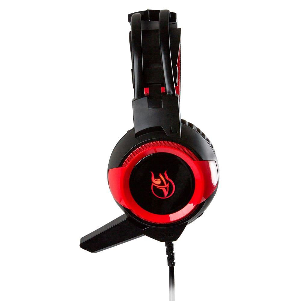 Headset Gamer Kross Arkenstan USB 7.1 Vermelho KE-HS150 | Fastshop