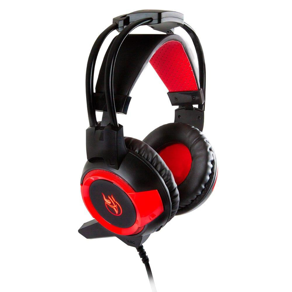 Headset Gamer Kross Arkenstan USB 7.1 Vermelho KE-HS150 | Fastshop