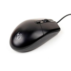 Mouse Gamer com Fio Kross Pulse USB 6.400 DPI Preto KE-MG105