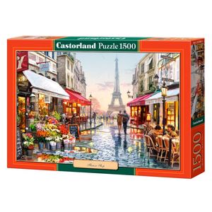 Puzzle 1500 Peças Floricultura em Paris - Imp. Castorland