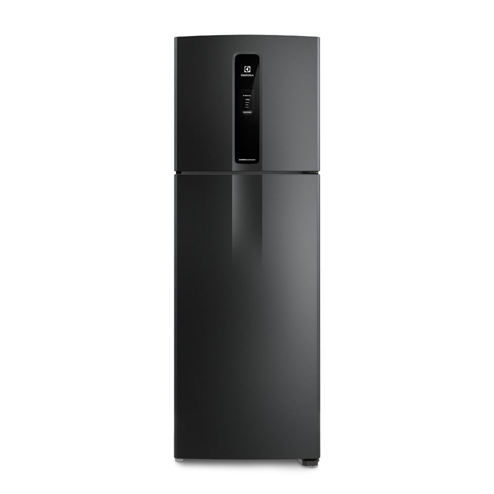 Geladeira Electrolux Frost Free Inverter 390L Efficient AutoSense Duplex Black Inox Look (IF43B) 220