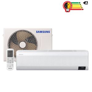 Ar Condicionado Split Wind-Free Plus Digital Inverter Samsung com 12.000 BTUs, Quente e Frio, Branco - AR12TSEABWKNAZ