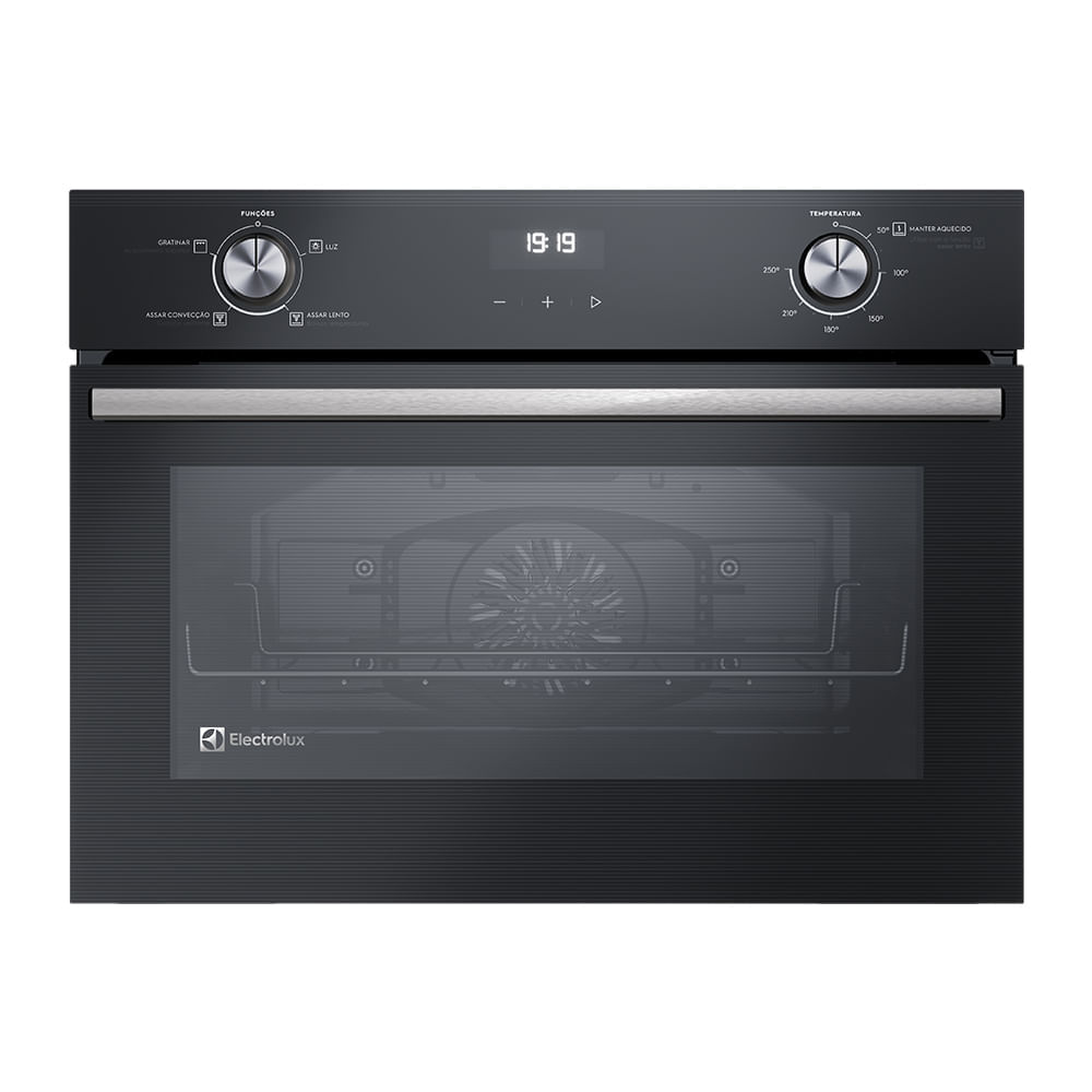 Forno de Embutir Electrolux Elétrico 50L Efficient com PerfectCook360 Preto (OE4EH) 110