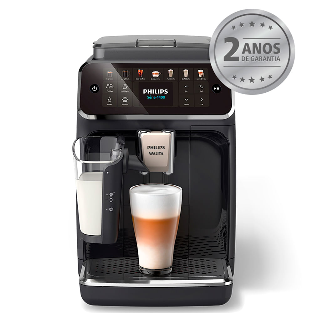 Cafeteira Expresso Philips Walita Lattego Série 4400 Preto 110v - Ep4441