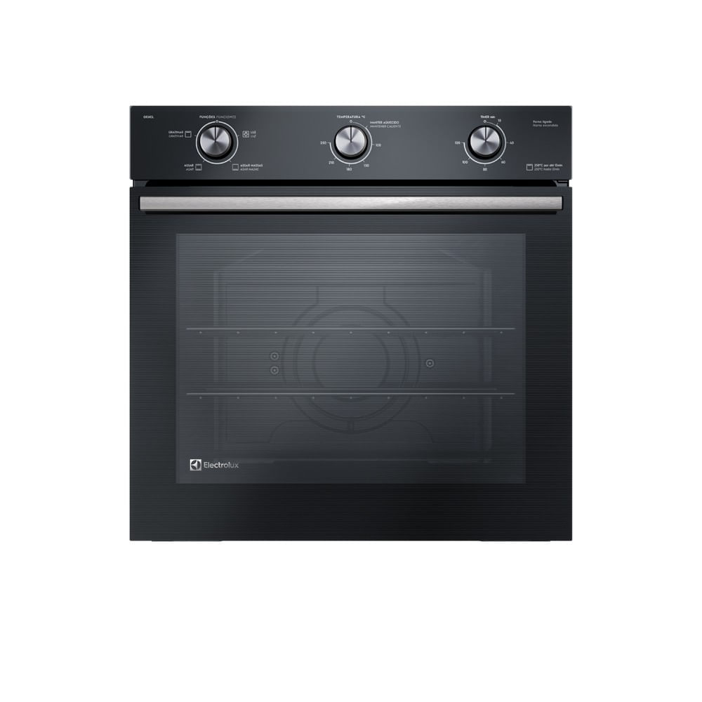 Forno de Embutir Elétrico Electrolux 80L Efficient com PerfectCook (OE8EL) 220