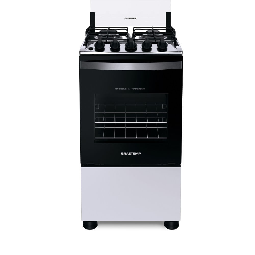 Fogão de Piso  Brastemp 4 Bocas Branco BFO4NBB - Bivolt Bivolt é boa?