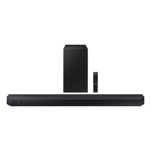 Soundbar Samsung HW-Q600C, com 3.1.2 canais, Bluetooth, Subwoofer sem fio, Dolby Atmos e Acoustic Beam Preto