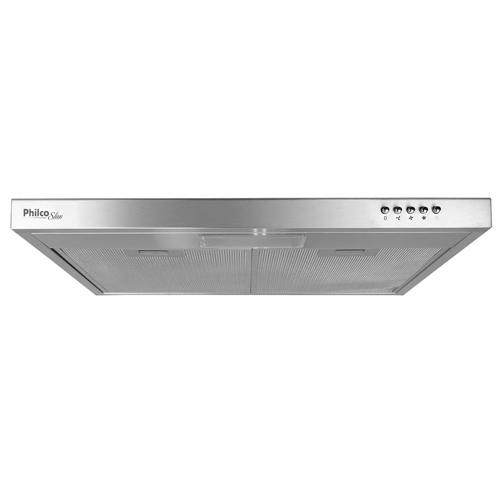 Depurador e Exaustor Philco 60cm Slim 3 Velocidades Inox PDR60I - 127 Volts 110