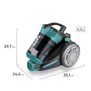 Aspirador de Pó sem Saco Electrolux 1300W Smart com Filtro HEPA e Bocal para Estofado Azul (ABS03)