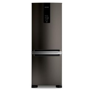 Geladeira Brastemp Frost Free Inverse A+++ 479 litros cor Black Inox com Super Capacidade e Smart Flow - BRE58FE