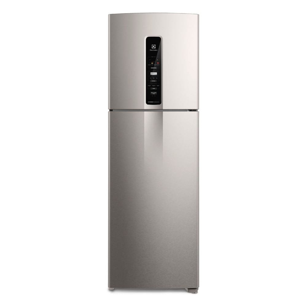 Geladeira Electrolux Frost Free Inverter 410L Efficient AutoSense Duplex cor Inox Look (IF45S) 220